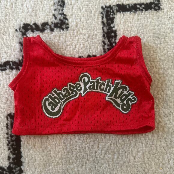 1980's Coleco Cabbage Patch Kids Red #55 Jersey - Picture 1 of 4